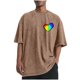 thumbnail image 3 of RKSTN Valentine's Day T Shirts for Man Oversized Crewneck Cotton Valentine Print Short Sleeves Shirts Tops Mens Casual Round Neck Sports Washed Distressed T-Shirts Loose Fits Comfy Soft Tee Shirts, 3 of 6