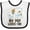 White and Black, variant on Inktastic My Pop Loves Me Grandson Puppy Boys Baby Bib