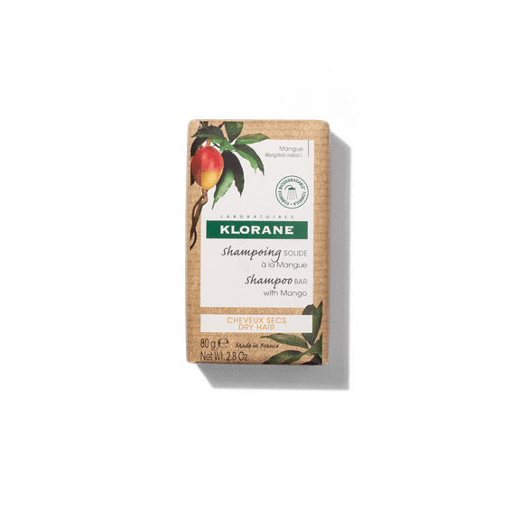 Klorane Nourishing Shampoo Bar with Mango , 2.8 Oz (Pack of 1)