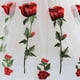 thumbnail image 2 of Vestido de niña, vestido de princesa con hombros descubiertos para niña, vestido de malla con bordado de rosas para niña, 2 of 5