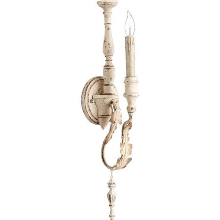 

Quorum Salento 1 Light Wall Light in Persian White