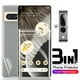 thumbnail image 1 of Película De Hidrogel De Protección Completa Delantera 3en1 Para Google Pixel 8 7 6 Pro 7Pro 8Pro 6Pro 7a 6a Pixel7Pro Pixel8Pro Protector De Pantalla De La Cámara Trasera Suave Protectora No De Vidrio, 1 of 3