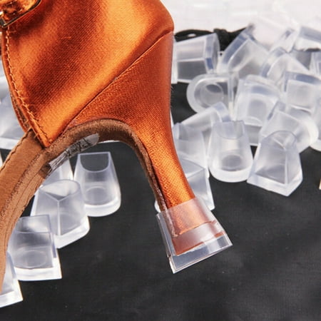

L 1 Pair Clear Wedding High Heel Shoe Protector Stiletto Cover Stoppers