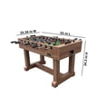 thumbnail image 6 of KICK Brigade 55" Foosball Table (Brown), 6 of 7