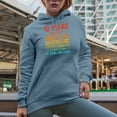 thumbnail image 2 of 12 Years of Being Awesome, Anniversary Celebration, Light Blue Hooded Sweatshirt or Hoodie, Large, 2 of 5