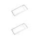 thumbnail image 1 of sweethay Estuche para teléfono Thin Clear Smartphone Cubierta trasera transparente Carcasa acrílica Reemplazo de tamaño libre para Pixel 6 Clear / Transparente/Pixel 6 Pro 2piezas, 1 of 5