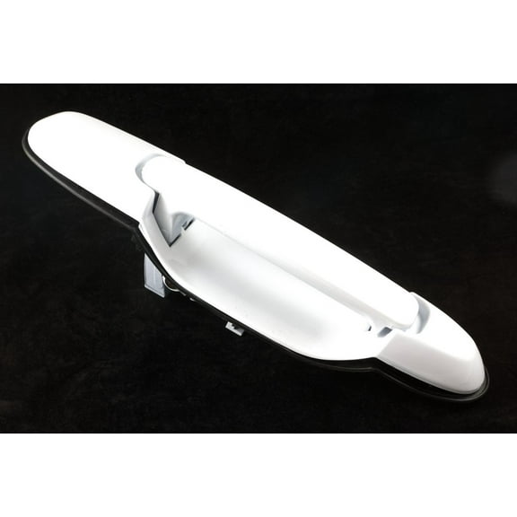 Exterior 040 White Sliding Door Handle For 1998 1999 2000 2001 2002 2003 Toyota Sienna Rear Left = Rear Right - w/o Keyhole