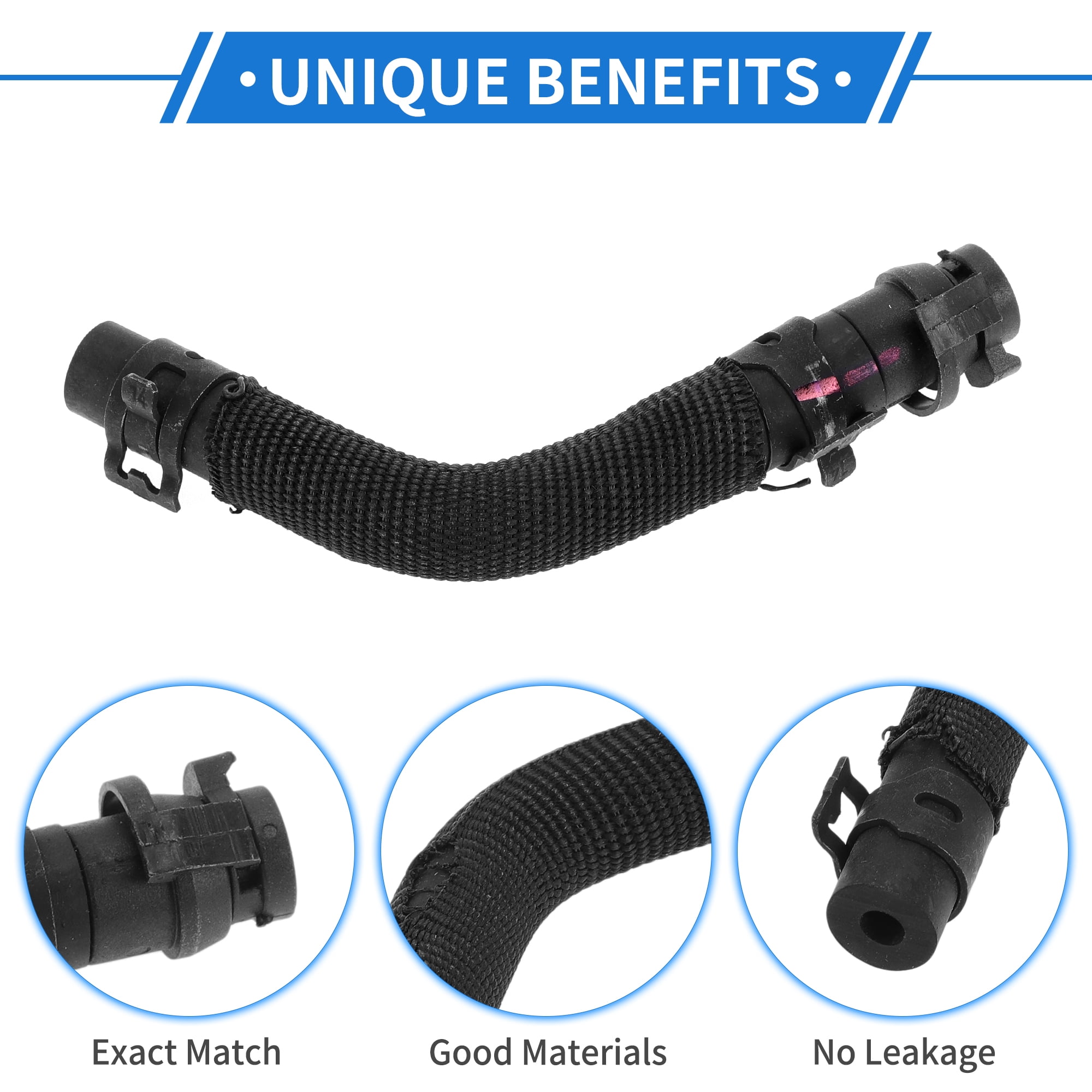 Unique Bargains Radiators Coolant Hose for Mercedes-Benz GLA250 CLA250 2.0L 2015-2018