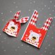 thumbnail image 3 of 50 pack Christmas Gift Bags, Decorative Gift for Holiday Celebrations, Portable Gift Pouches for Kids (red Scarf Bear Head 14 * 23cm), 3 of 5