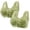 Z8-Green 2PCS, variant on LILIYA Women's Plus Size Wireless Bra, Thin Cup 18 Hour Plus-Size Bras, Front Close, Extra Support with Flex Back