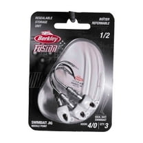 Berkley Fusion19 Swimbait Jighead, Pearl White, Size 4/0, 1/4 oz.
