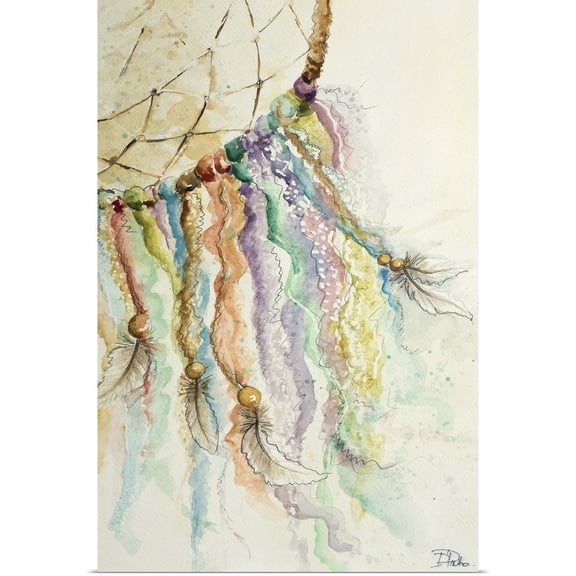 Great BIG Canvas | Rolled Patricia Pinto Poster Print entitled Dream Catcher I