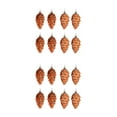 thumbnail image 4 of Redempat 8pcs Festive Christmas Decorations For Tree 8Pcs In 1 Pack ABS Plastic Pine Tree Hanging Pine Cone Decorations Bronze 2Set, 4 of 6