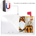 thumbnail image 3 of Fall Pumpkin Gnome Wood Board Decoration Mailbox Cover with Magnetic Strip Autumn Harvest Mailbox Wraps Post Letter Box Cover Standard Size 21" X 18" Garden Farm Outdoor Yard Decor, 3 of 6