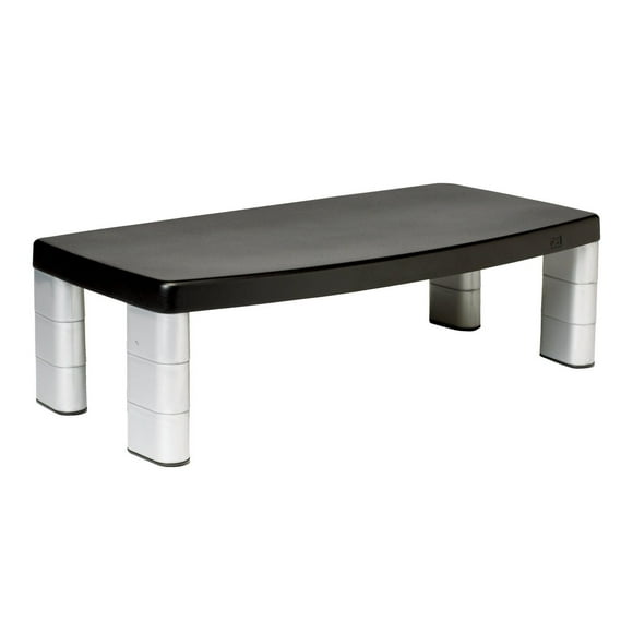 Support pour moniteur réglable MS90B 3M(MC), noir et argent, très large, 12 x 20 x 5,875 po