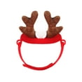 thumbnail image 4 of Funny Antler Headband Pet Headwear Photo Props with Scarf for Cats and Dogs, 4 of 8