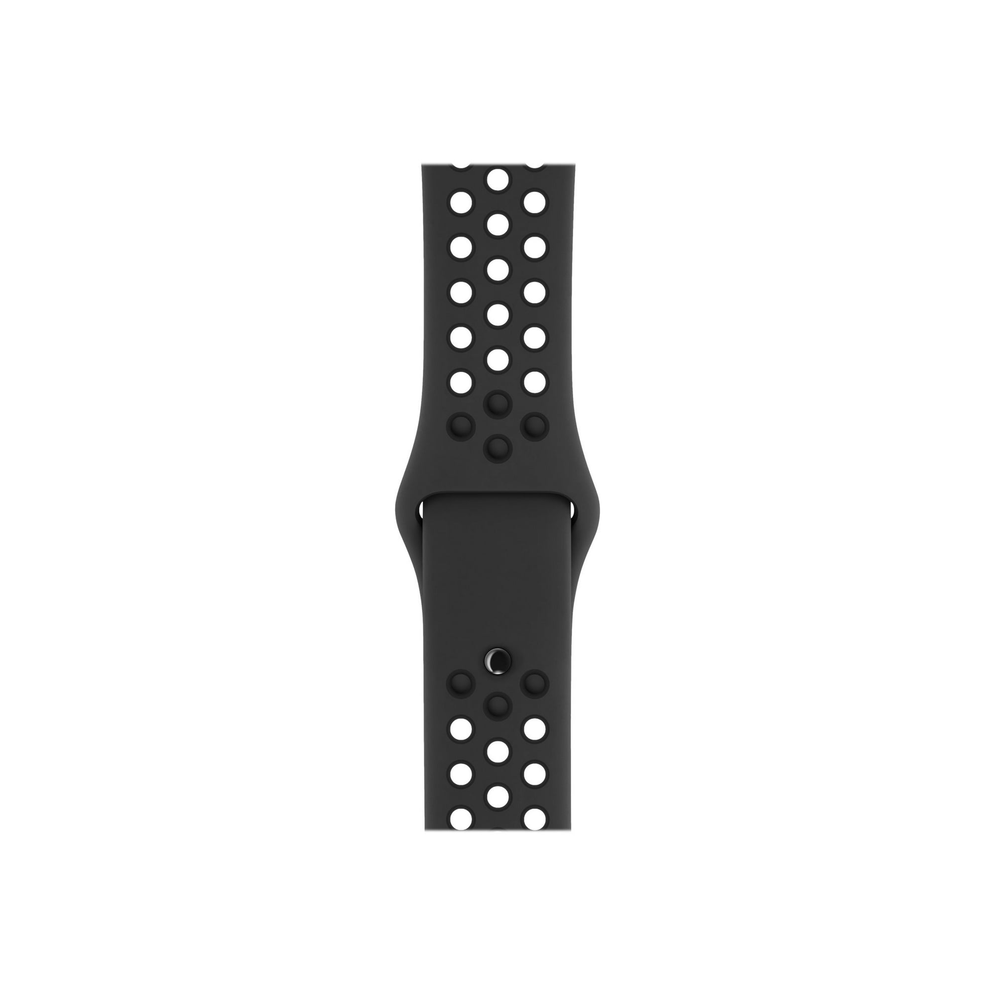 Apple Watch Nike Series 3 GPS 42 mm space gray aluminum smart watch with Nike sport band fluoroelastomer anthracite black wrist size 5.51 in 8.27 in 8 GB Wi Fi Bluetooth 1.14 oz Walmart