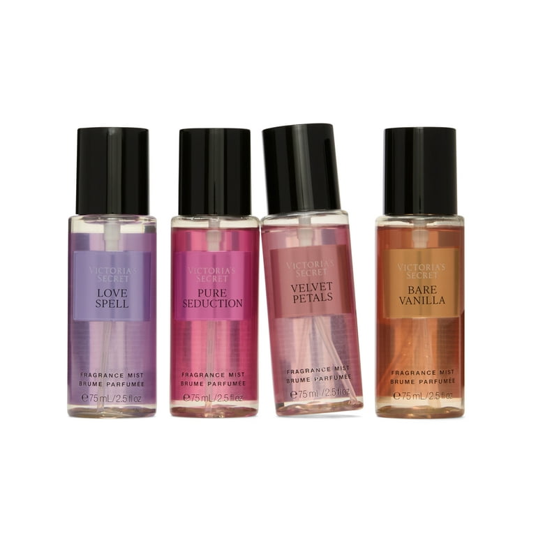 Victoria's Secret Fragrance Mist Gift Set, Four Mini Sprays