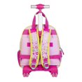 thumbnail image 3 of Mochila De Ruedas Chica Niña Rosa Chenson Happy Girl HG62899-P, 3 of 3
