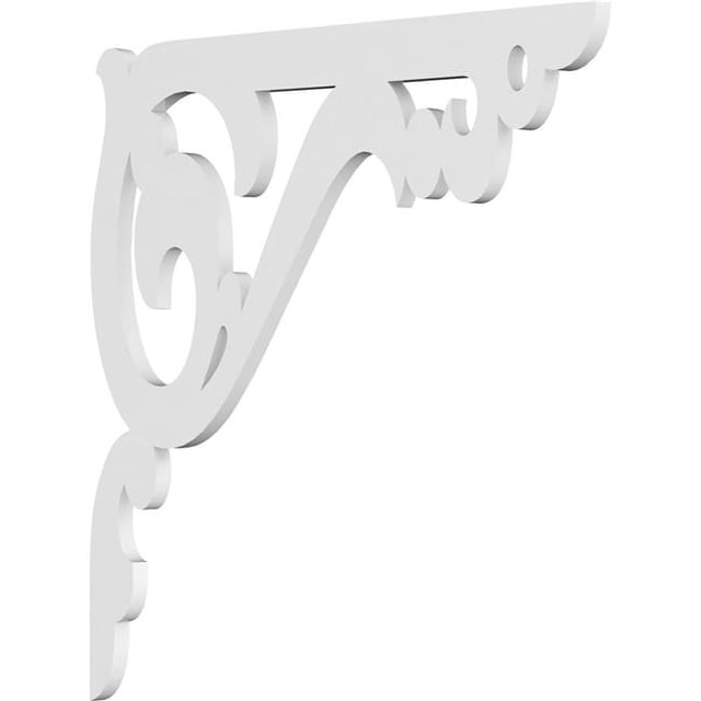 Ekena Millwork BKTP01X20X20AE Support d'Ambre - 0,62 x 20 x 20 Po.