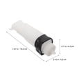 thumbnail image 2 of SKISUNO 2Pcs White Motorcycle Coolant Overflow Tank Engine Antifreeze Reservoir for Offroad Use, 2 of 7