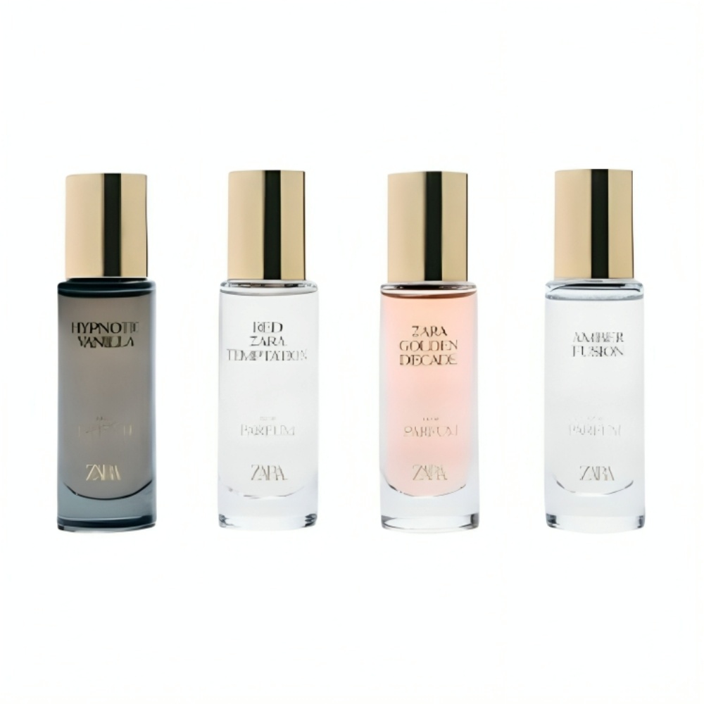 Zara Chapter Discovery Set Perfume for Women Fragrance EDP 4x 12ml (0.40 fl. oz)