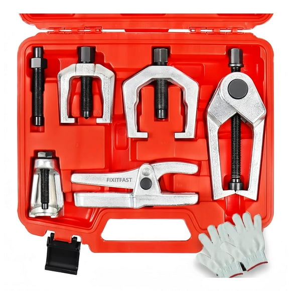Extractor de Rótulas FIXITFAST Aleación Endurecida Kit 6 en 1 para Separación Eficiente Automotriz