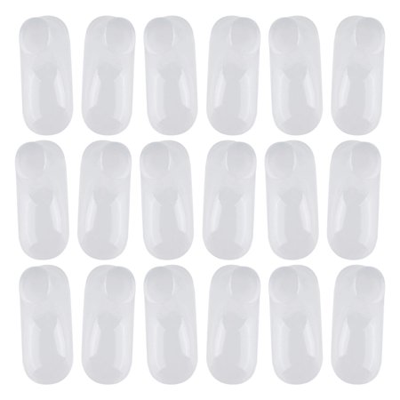 

BESTONZON 100pcs Plastic Baby Feet Models Toddler Shoes Display Stands Clear Socks Holders