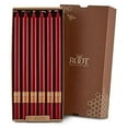 thumbnail image 5 of ROOT Candles Unscented Smooth Arista™ Taper Candles, 12-Inch Tall, Box of 12, Color: Garnet, 5 of 6