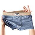 thumbnail image 2 of Men's Nylon-Spandex Boxer Briefs - 1/3 Pack Moisture-Wicking Anti-Roll Underwear with Fly, Mid-Waist Soft Comfortable Daily & Travel Trunks, 2 of 5