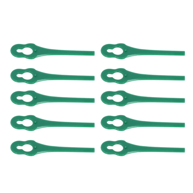 Plastic Cutter Blade, Efficient Easy Installation Wear Resistant Grass Trimmer Blades 83mm Long For Roadside Weeding For Garden Pruning Red,Green