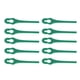 thumbnail image 3 of Accesorios para herramientas de poda manual, 100 piezas de cuchillas de corte de plástico, cuchillas de plástico de repuesto para cortadora de césped, cuchillas de plást, 3 of 9