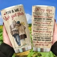thumbnail image 2 of Birthday Gifts for Wife - Romantic Gifts for Her For Anniversary - Stainless Steel Tumbler 20oz Valentines day gifts for her - Mothers Day Gifts for Wife From Husband - I Love You Wife Gifts, 2 of 5