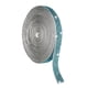 thumbnail image 1 of Rollo de cinta de cristal de strass, 5 filas de tiras de cristal autoadhesivas de 4 yardas color azul lago, 1 of 6