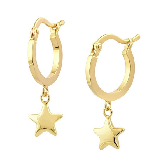 Jewelry Atelier Gold Filled Stud & Dangle Earrings Collection - 14K Solid Yellow Gold Filled Stylish Earrings for Women with Different Occasions & Styles