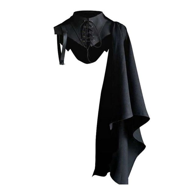 Yingyy Cape d'Uniforme pour Adultes Cape Rétro Cape Femmes pour l'Halloween Noël
