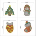 thumbnail image 4 of Diamond Painting Keychains Christmas Halloween 5D DIY Full Drill Key Ring Set for Gift Xmas Tree Home Decor, 4 of 5