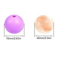 thumbnail image 5 of Round Ice Cube Molds - Whiskey Ice Sphere Maker - Makes 2.5 Inch Ice Balls, 5 of 5