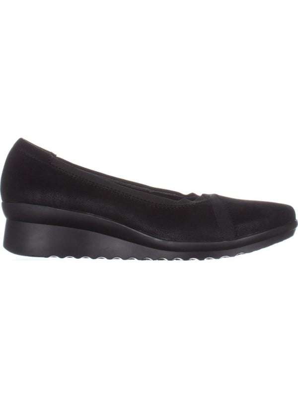 clarks women's caddell dash wedge pump
