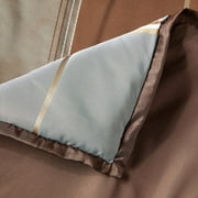 طقم لحاف من 8 قطع من Madison Park Plaid Lincoln Square California King، بني