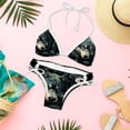 thumbnail image 6 of Wolf Detachable Sponge Adjustable Strap Bikini Set Two-Pack Swimsuits for Women, 6 of 6