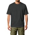 thumbnail image 2 of HAJWOH Mens Solid Color T-Shirts Short Sleeve Cotton Crew Neck Lightweight Moisture Wicking Casual Soft Basic Plain Tee Shirts, 2 of 4