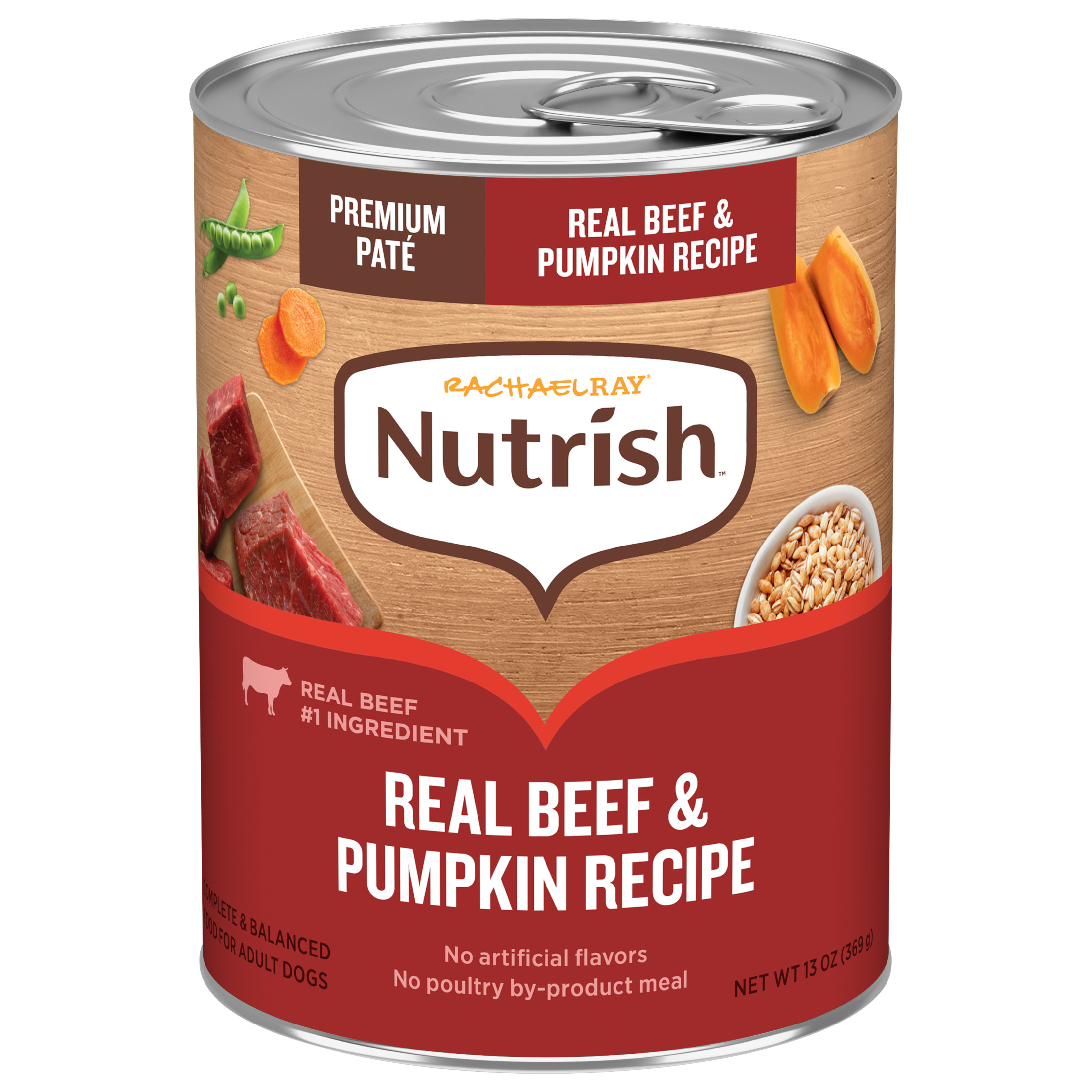 Rachael Ray Nutrish Premium Pate Beef & Pumpkin Dog Food photo 2