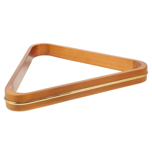 LEEYNEER Billiard Ball Holder Wood Table Pool Ball Rack Triangle Billiard Rack Wood Billiard Frame