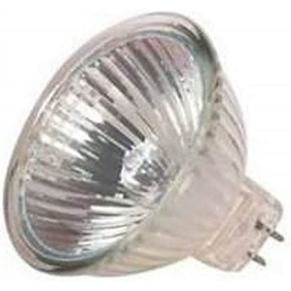 Anyray (10-Pack) JCDR 120 Volts 50 Watts BI-PIN Clear Wide Beam High Lumen Long Life 120V 50W GU5.3