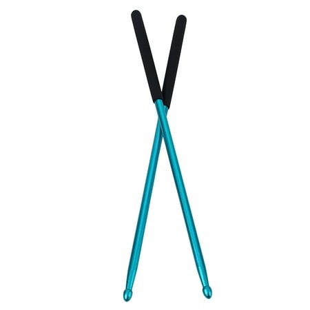 

FRCOLOR 1 Pair Aluminium Alloy Drum Sticks Anti-rust Drumstick for Drummer Exercises Drum Pad Practice Accessories W119 Blue
