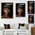 thumbnail image 4 of Designart "Portrait Vibrant Indian Tribal wall art II" Portrait Wall Art Print, 4 of 5