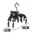 thumbnail image 5 of Tendedero plegable versátil, secado multiusos para ahorrar espacio, pinzas para ropa de diseño ergonómico con rotación de 360 grados (uso en interiores y exteriores), 5 of 5