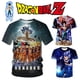 thumbnail image 2 of Camisetas de Dragon Ball Vegeta, ropa de verano, Tops de manga corta con estampado, moda diaria, camisetas deportivas con dijes, regalo, 2 of 4