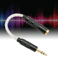 thumbnail image 1 of Adaptador de Auriculares Hurbremia de 4,4 mm A Macho de 3,5 mm, Adaptador de cable Estérero Baleto de 4,4 mm Chapado en Oro A 3,5 mm, Conector de cable de cable de conector, 1 of 7